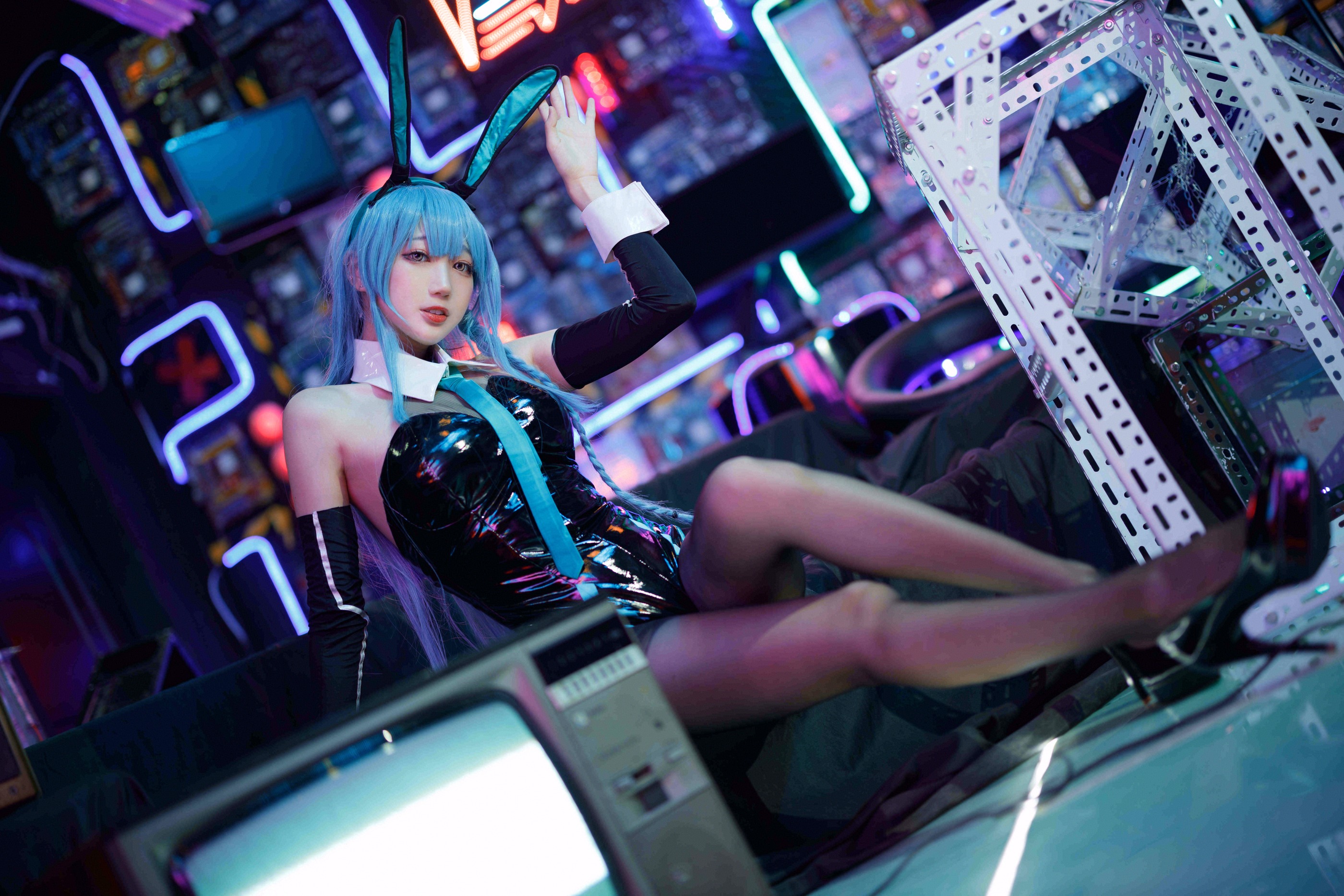 图片[1]-周叽是可爱兔兔 – NO.039 树城兔女郎[28P]-XikXak